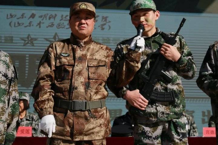 霸气超燃！山东力明科技职业学院新生军训成果汇报