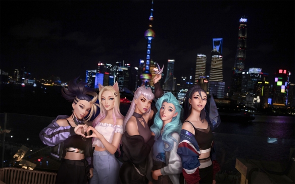《英雄联盟》KDA女团登DAZED封面！身着LV重置流行
