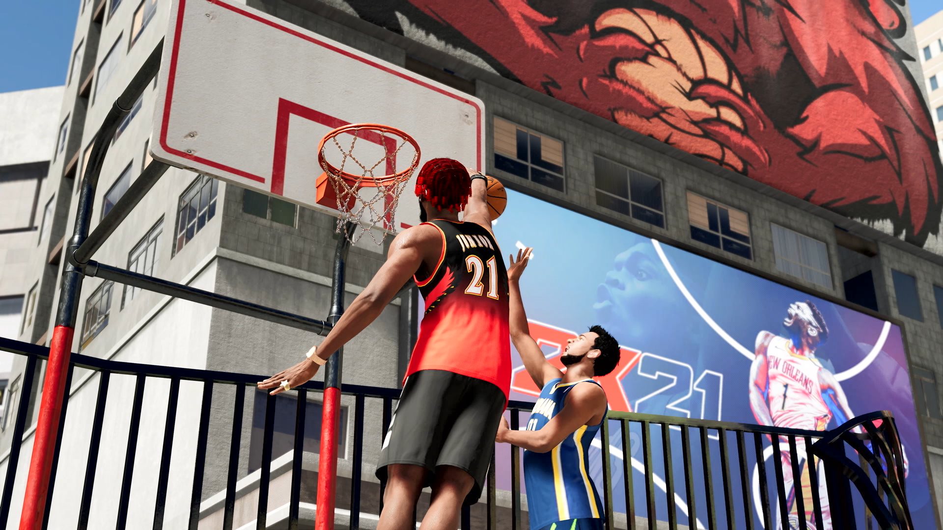 nba2020为什么换球场(《NBA 2K21》次世代版：“篮球之城”球场报告)