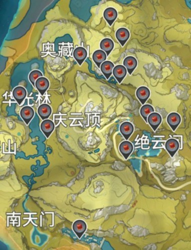 原神绝云椒椒分布位置介绍 原神绝云椒椒快速采集攻略