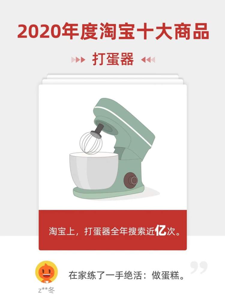 刚刚！淘宝公布年度十大商品：口罩、打蛋器、头盔......网友：在榜单里看完了这一年的生活
