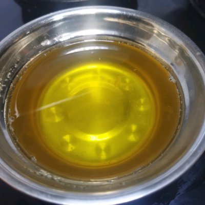 这道熬鸡油，汤汁都要舔干净