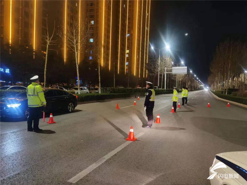 潍坊市一夜查获酒醉驾105起 春节期间酒驾查处“不打烊”