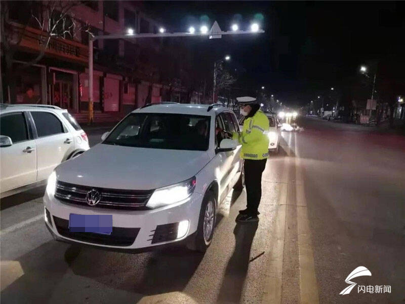 潍坊市一夜查获酒醉驾105起 春节期间酒驾查处“不打烊”