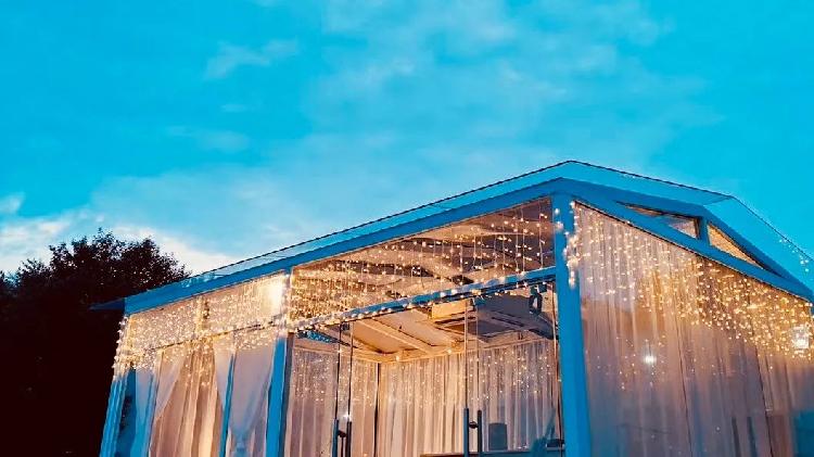 万亩野樱花迎春绽放 云上观景美不胜收