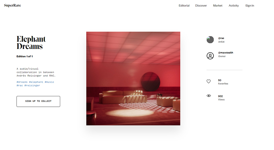 “收藏品在数字钱包上”——艺术家试水区块链