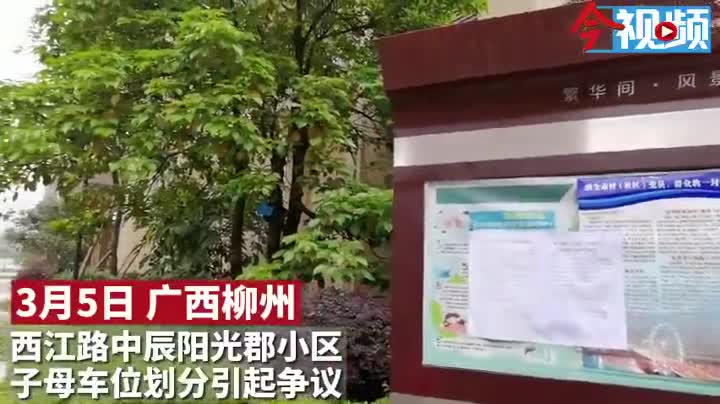 蹊跷！柳州这小区的“子母车位”，房开和前物业经理都认可，新经理却不认了