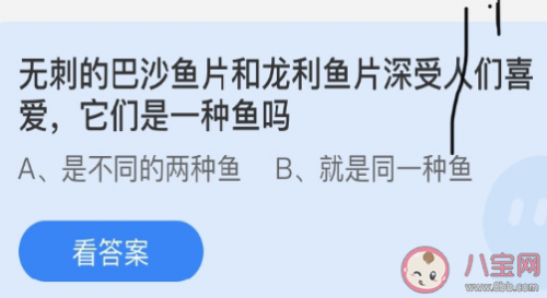 龍利魚和巴沙魚是一種魚嗎,龍利魚和巴沙魚有什么區(qū)別