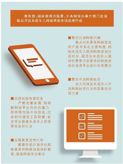 防止网络沉迷 治理有害信息（来信与访谈·关注青少年上网环境（上））