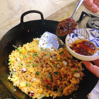 海鮮炒飯,海鮮炒飯怎么做