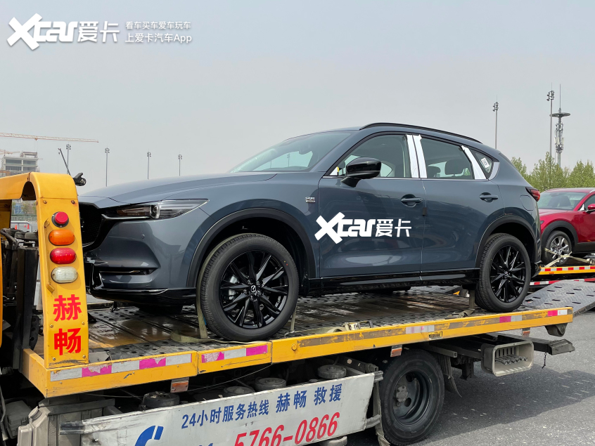 2021上海车展探馆马自达CX-5黑骑士版实车先行