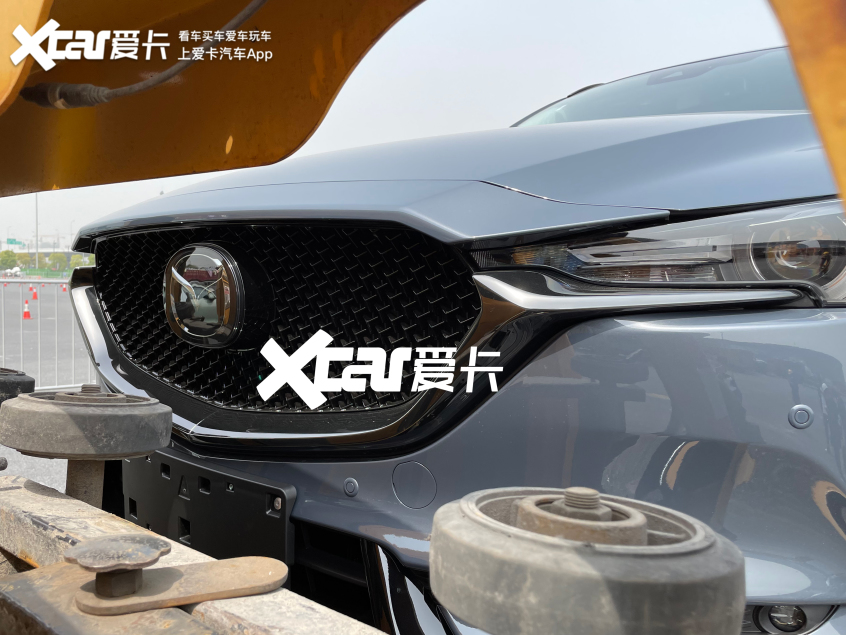 2021上海车展探馆马自达CX-5黑骑士版实车先行