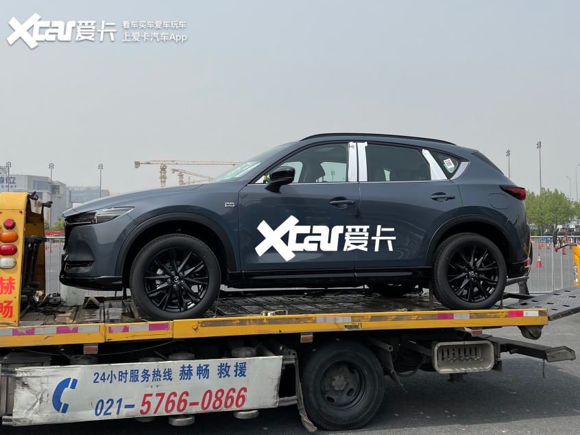 2021上海车展探馆马自达CX-5黑骑士版实车先行