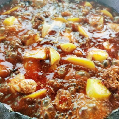土豆燒排骨,土豆燒排骨的做法 最正宗的做法