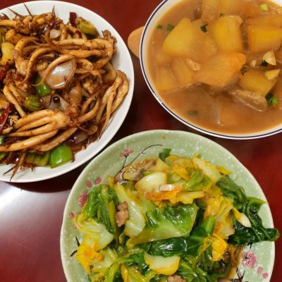 这道火爆八爪鱼，超级简单，绝对下饭