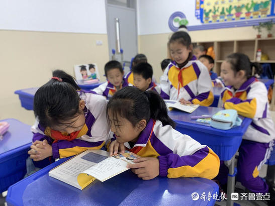 壹点图集丨张店区齐德学校：世界读书日，读书正当时