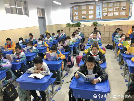 壹点图集丨张店区齐德学校：世界读书日，读书正当时