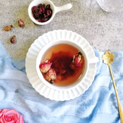 玫瑰蔓越莓茶#"莓"好春光日志