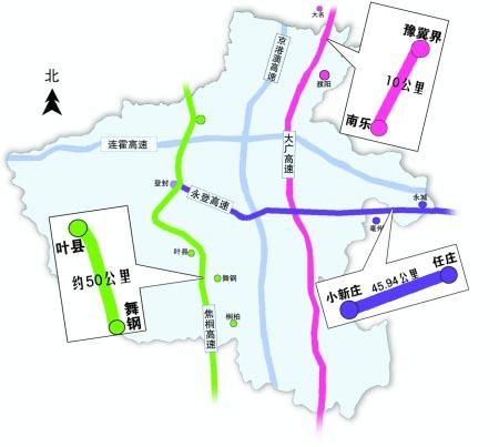 大广高速河北段路线图图片