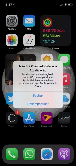 iOS  14.6修改提示语：Apple  Watch  Series  3更新前需重新配对