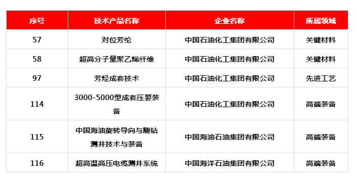 中石化、中海油六大技术达到国际先进水平