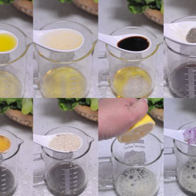 #助力高考营养餐#减脂期的万能油醋汁