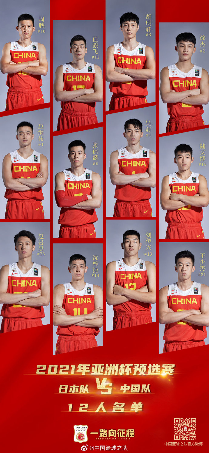 2021亚洲杯预选赛：中国男篮战胜日本队迎开门红