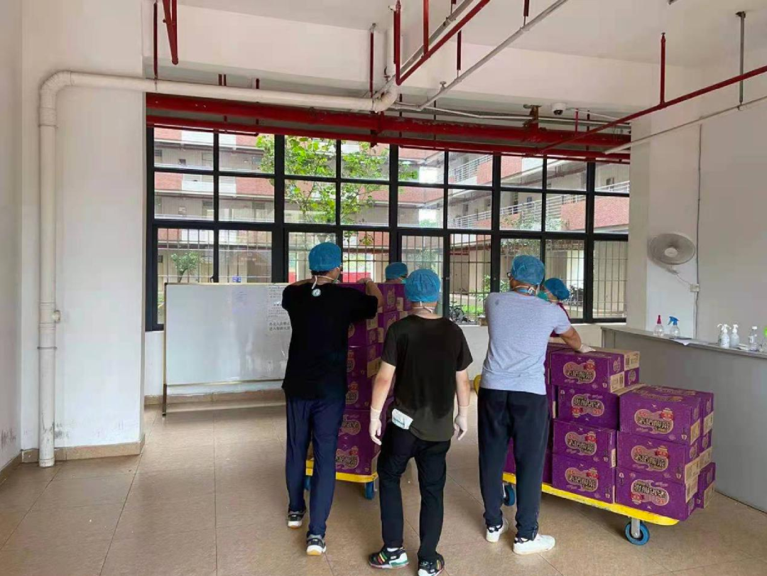 封闭管理期间，广州新华学院（东莞校区）是这样的！