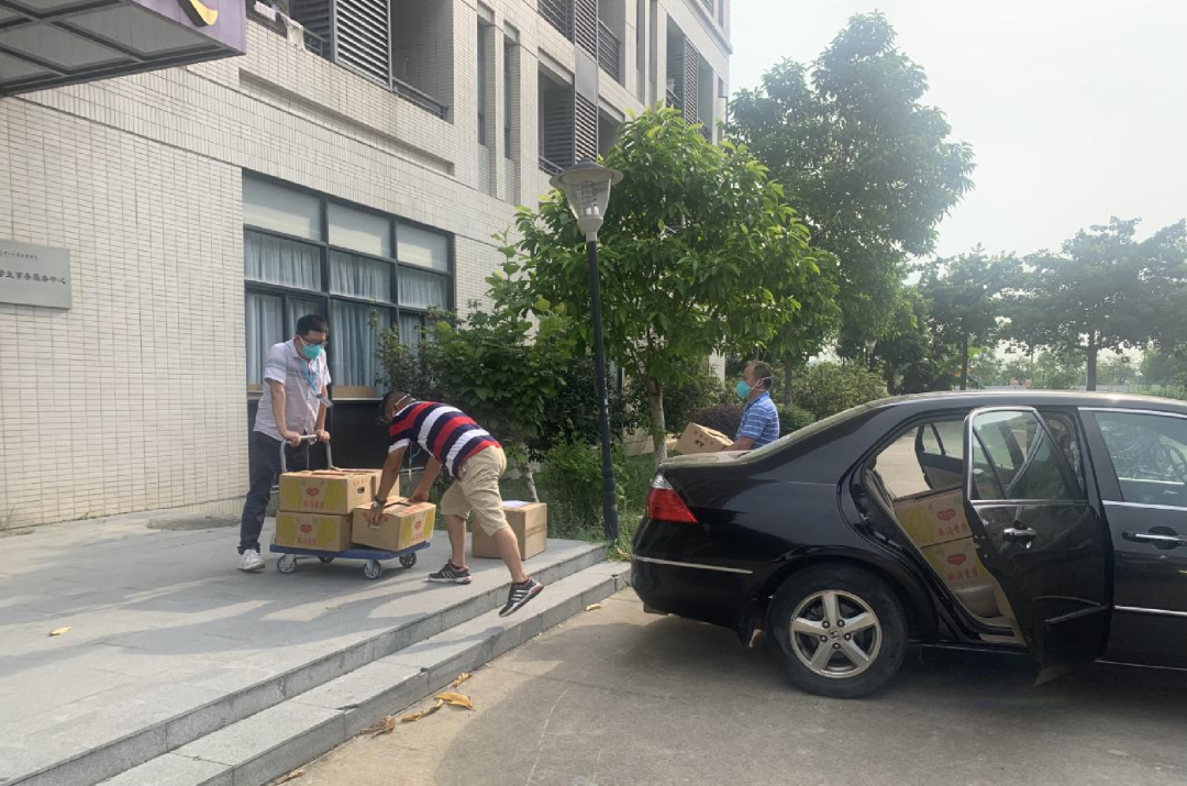 封闭管理期间，广州新华学院（东莞校区）是这样的！