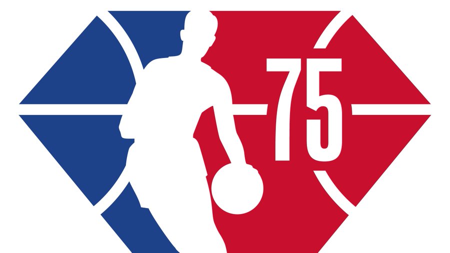 nba为什么是75周年(NBA公布75周年纪念赛季全新Logo)