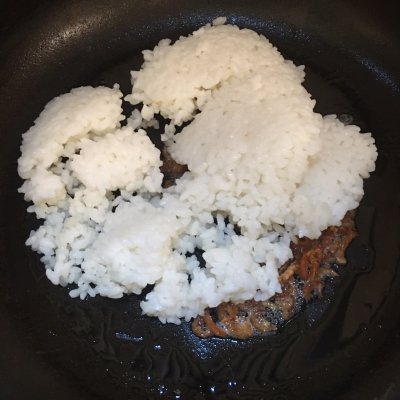 快手炒饭-咸蛋黄小虾米
