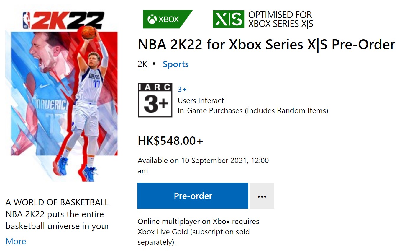 nba 2k22为什么支付不了(《NBA 2K22》上架Steam商城 国区售价199元)