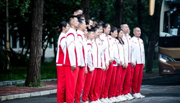 姚明率中国女篮出征东京奥运会(加油！姚明率中国女篮出征东京奥运会)