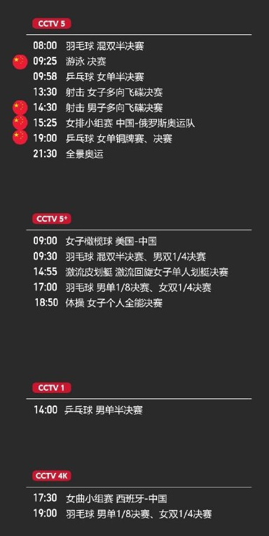 央视东京奥运会直播频道有哪些(今日东京奥运会直播赛程 东京奥运会直播地址入口在线观看)