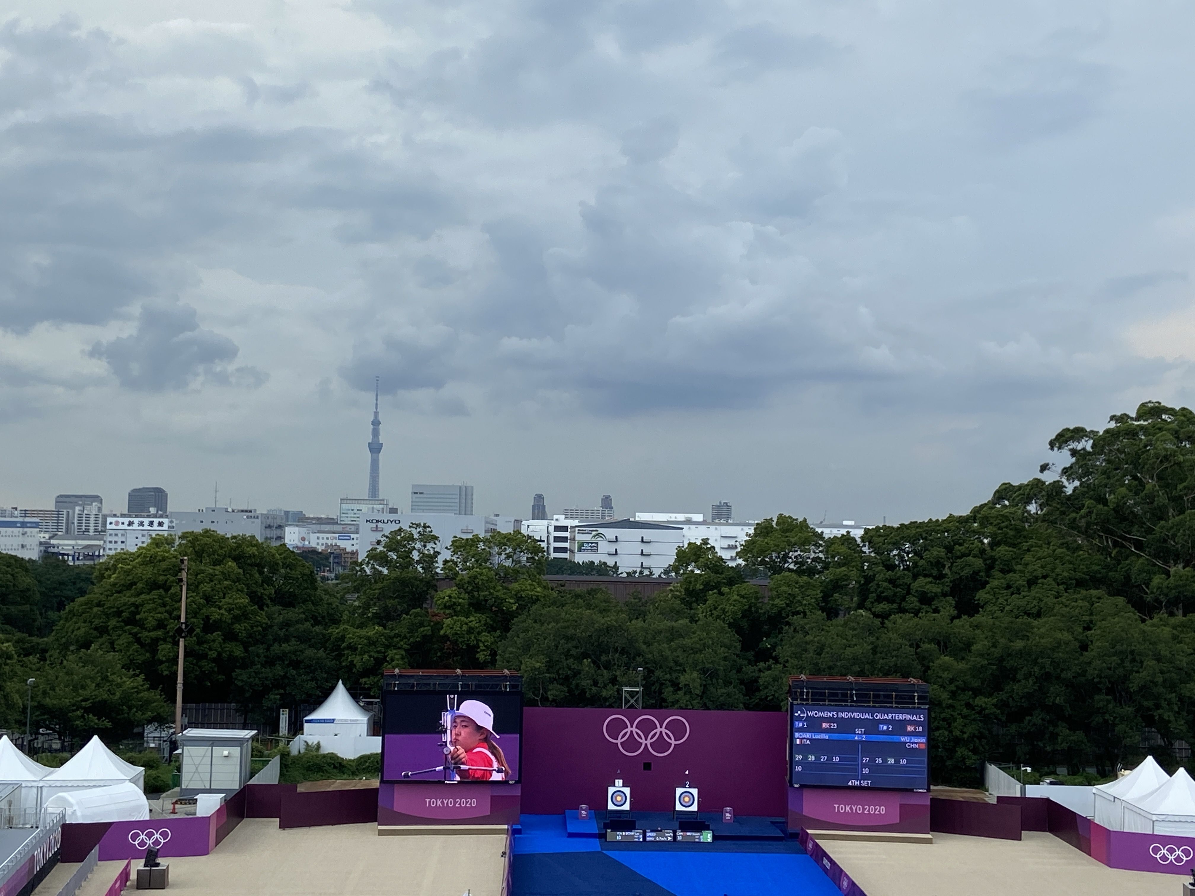 梦之岛公园射箭场.