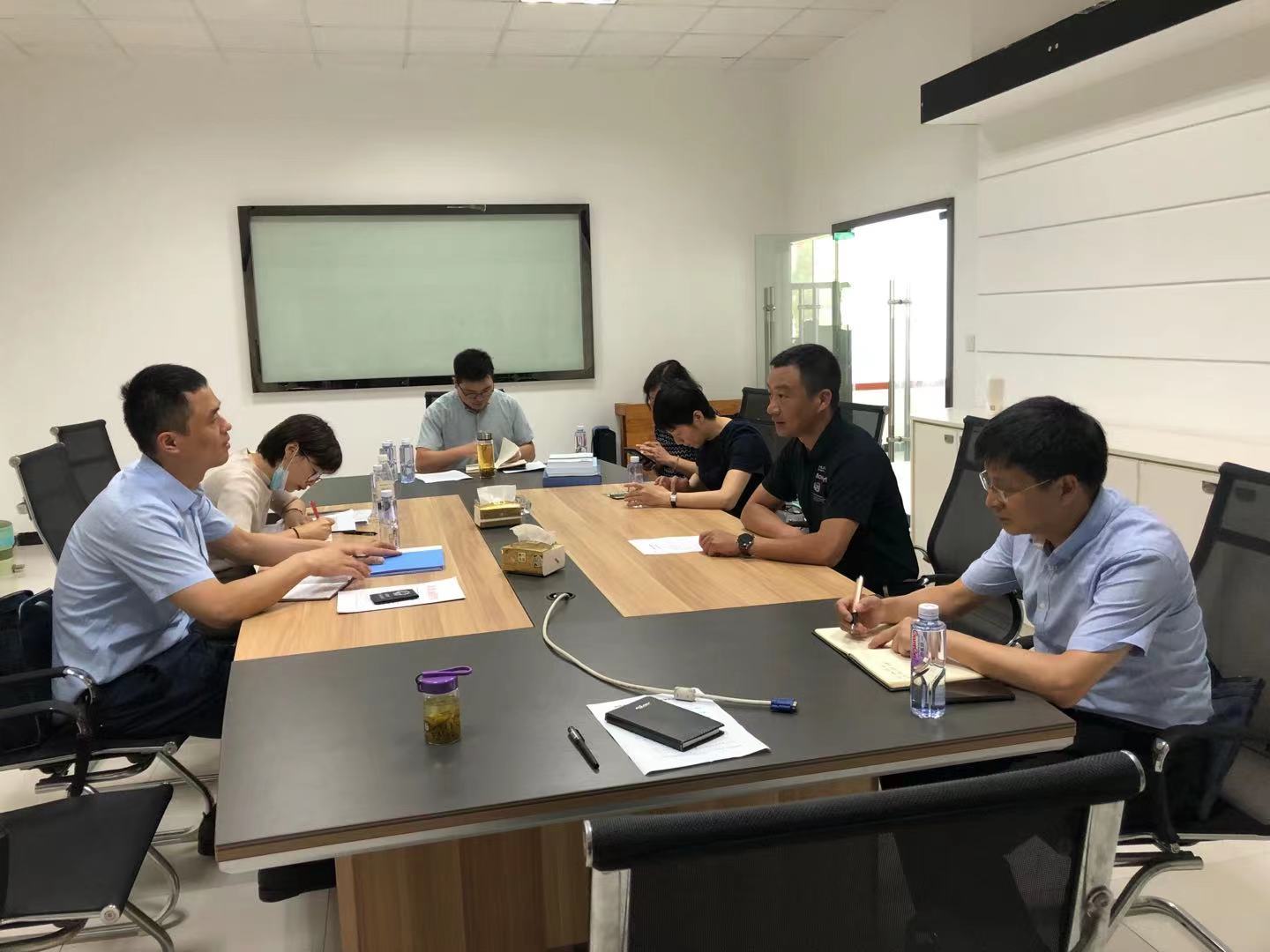 安庆市“两类公司”现场检查督查组来我区检查督查
