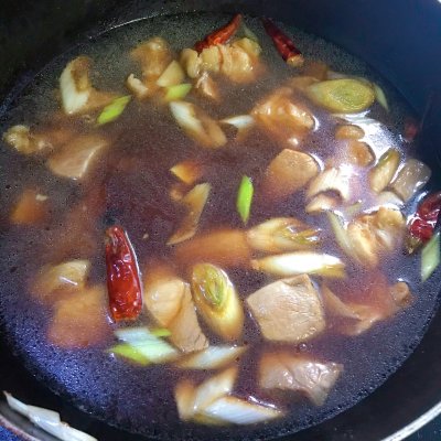 豆角燉肉的做法,東北豆角燉肉的做法