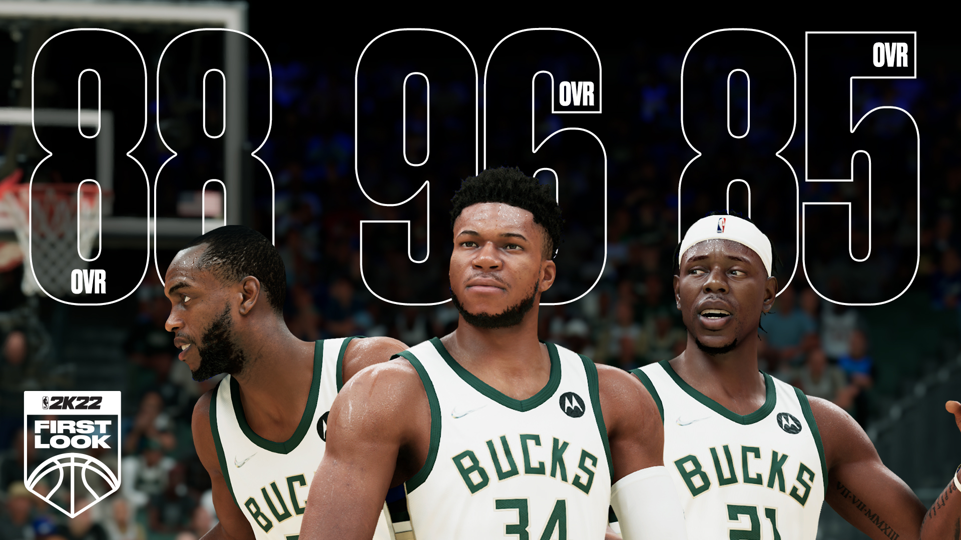 《NBA 2K22》首批球员评分揭晓 封面球员东契奇94分