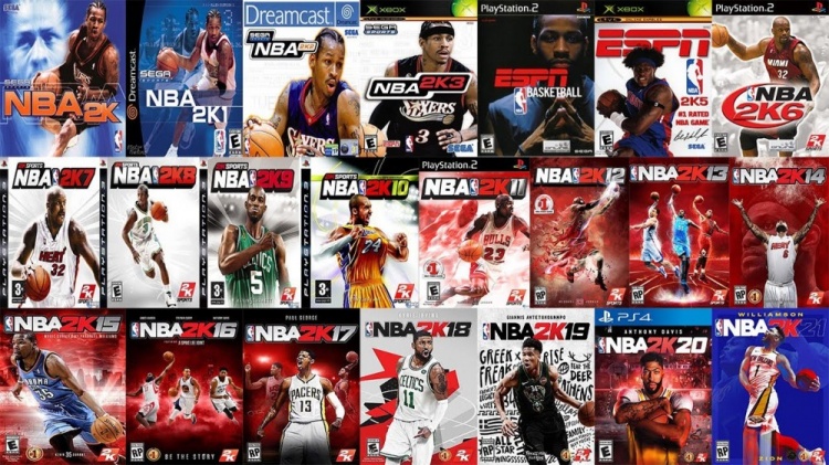 NBA2k11所有球员名字(历代2K仅6名当季球员评分达99：詹科佛各完成2次 狼王4次荣膺)