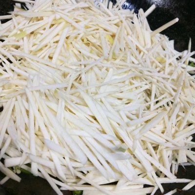 茭白肉絲,茭白肉絲的做法