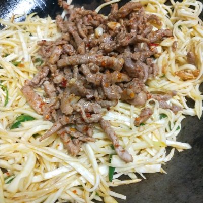 茭白肉絲,茭白肉絲的做法