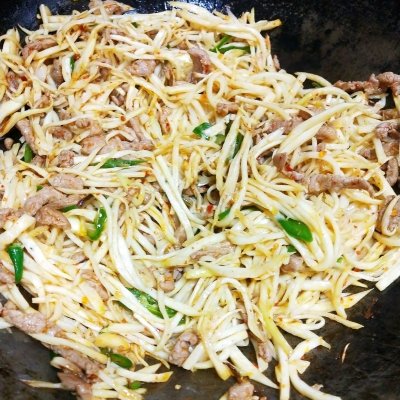 茭白肉絲,茭白肉絲的做法