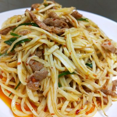 茭白肉絲,茭白肉絲的做法