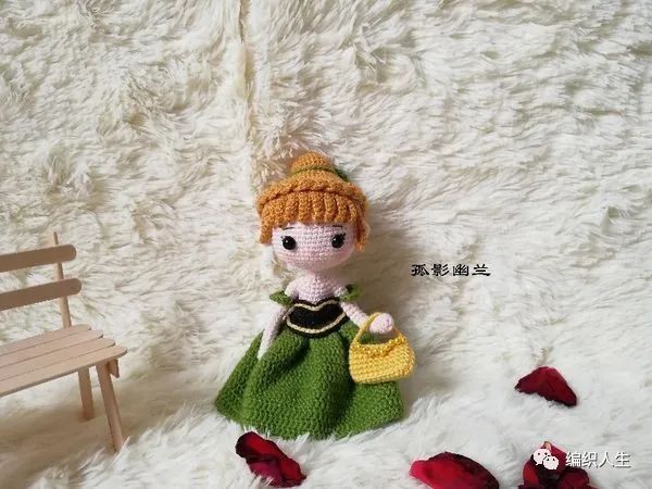 安娜公主：娃娃家2.0超可爱公主玩偶（有编织说明）