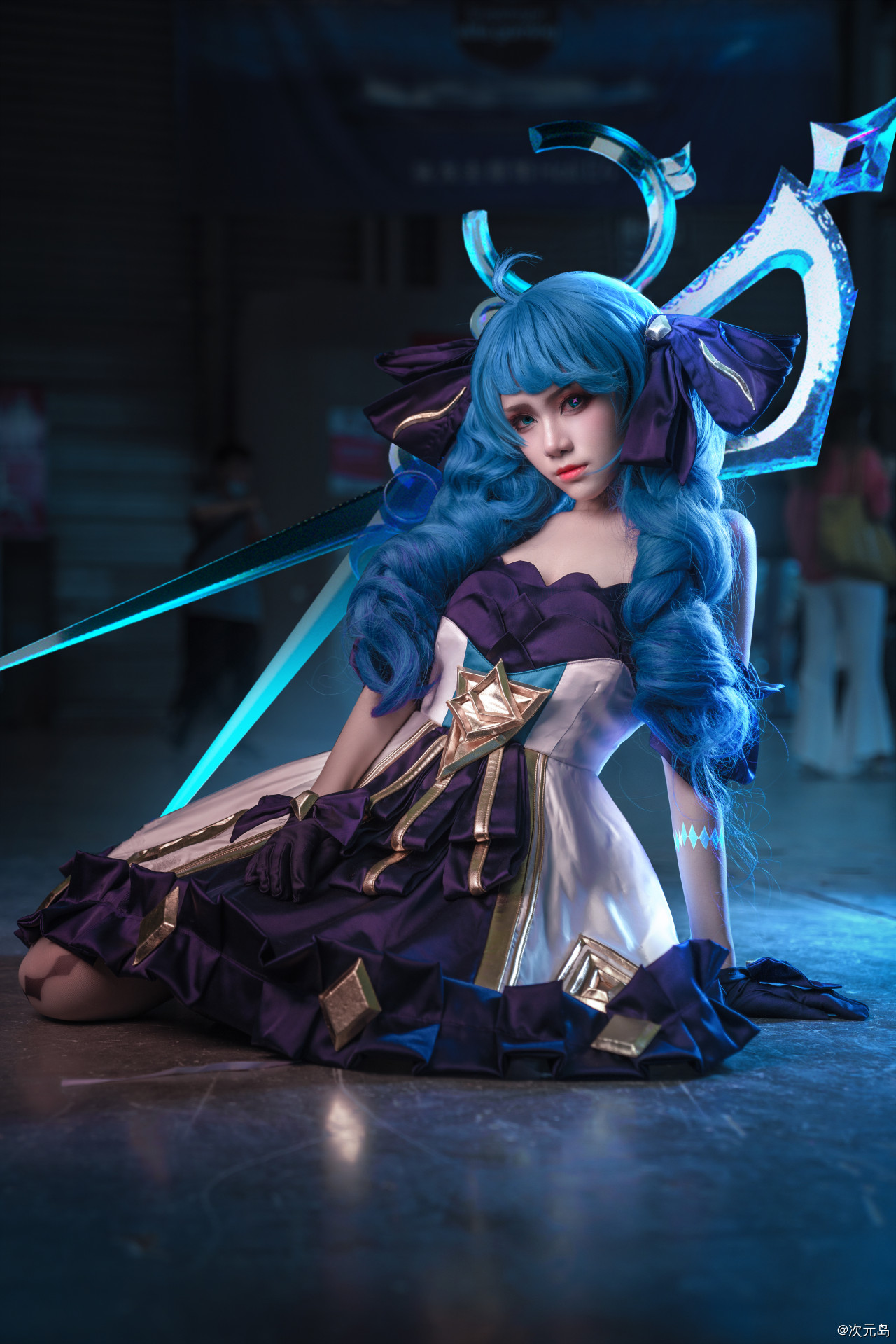 英雄联盟人物COSPLAY 灵罗娃娃格温COS图-哪边嗨