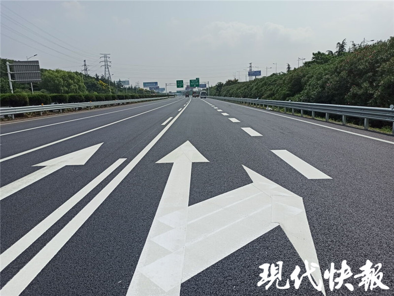 沪宁高速苏州路段养护提前10天完成已全线通车
