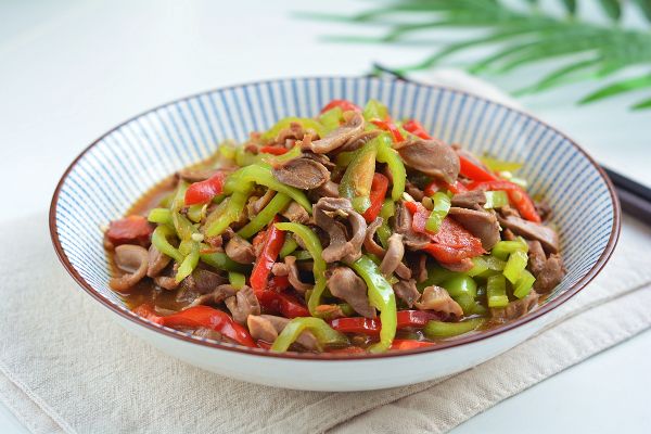 雞胗炒辣椒,雞胗炒辣椒的做法