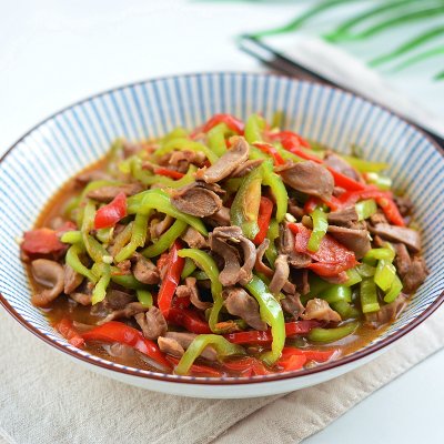 雞胗炒辣椒,雞胗炒辣椒的做法