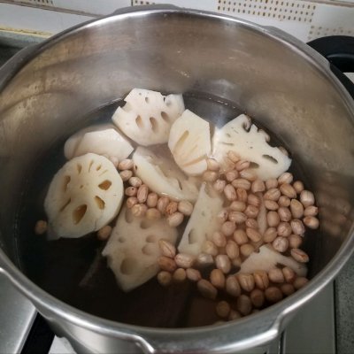 花生蓮藕排骨湯,花生蓮藕排骨湯的功效