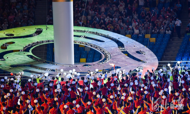 第十四届全运会开幕式在西安举行